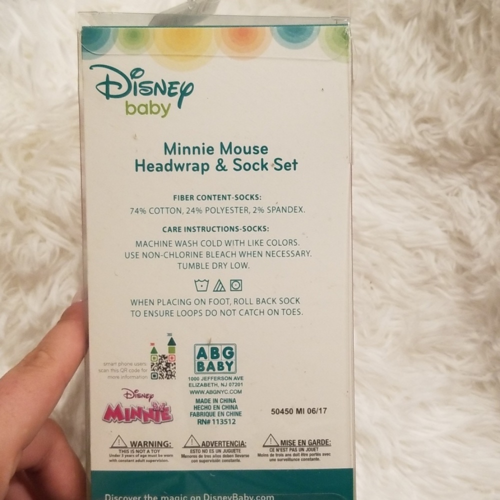 Disney baby NWT minnie mouse headwrap - Picture 5 of 5